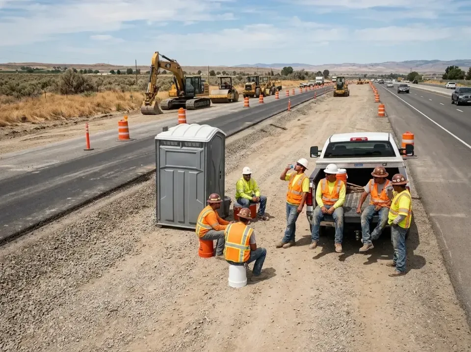 highway-road-construction-crew-007 — frequently asked questions, Porta Potty and Restroom Rentals in Riverview, DE